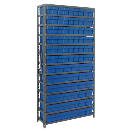 Quantum Storage Systems Euro Drawers shelving system 1875-624BL